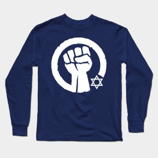 I stand with Israel - Solidarity Fist (double sided) Long Sleeve T-Shirt